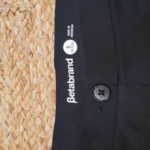 Betabrand size small black boot cut Yoga Pants PETITE